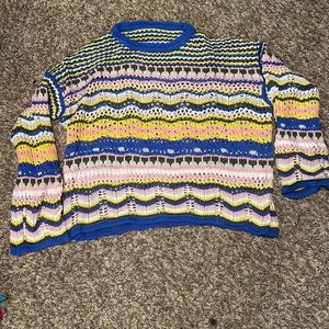 Cute crochet sweater!